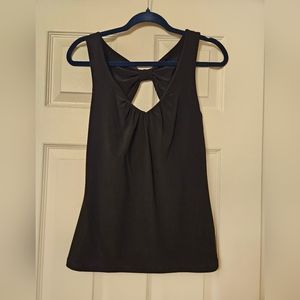 White House Black Market Top, XS, Black Tank Top, Built in Bra Lining